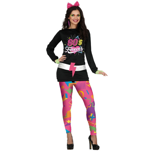 Costume da anni '80 Forever per donna