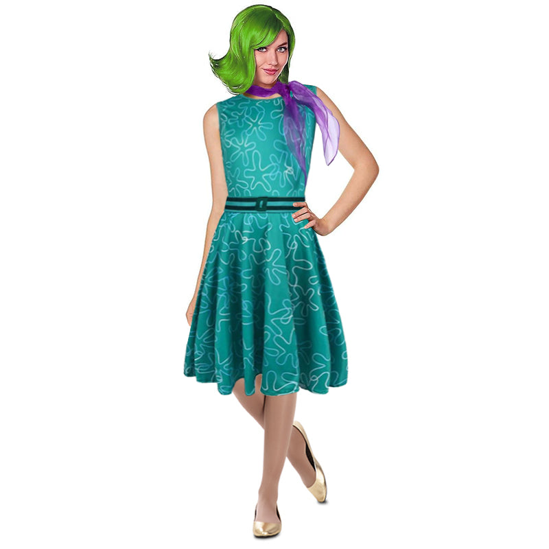 Costume Disgusto di Inside Out per donna