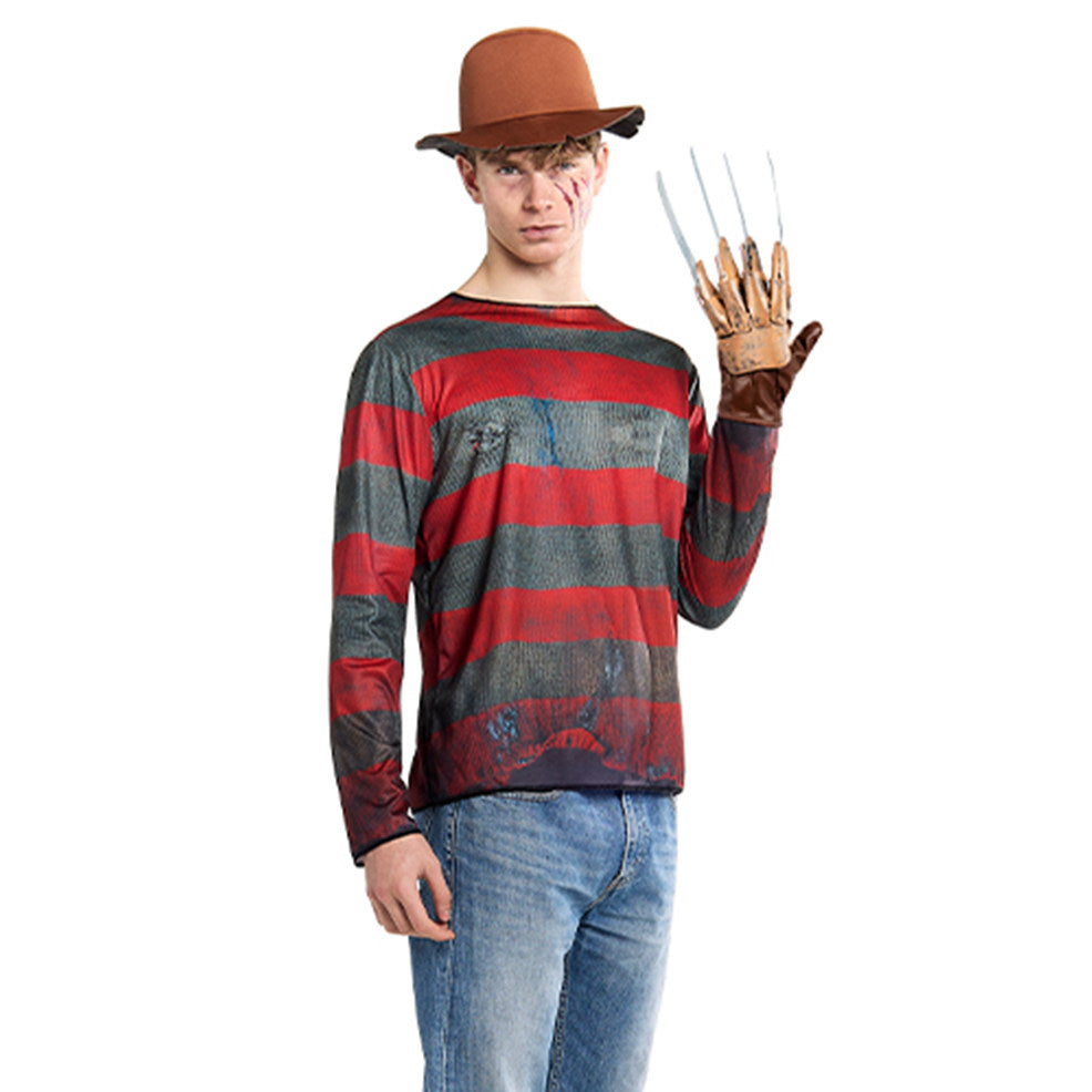 Costume da Assassino Freddy per adulti