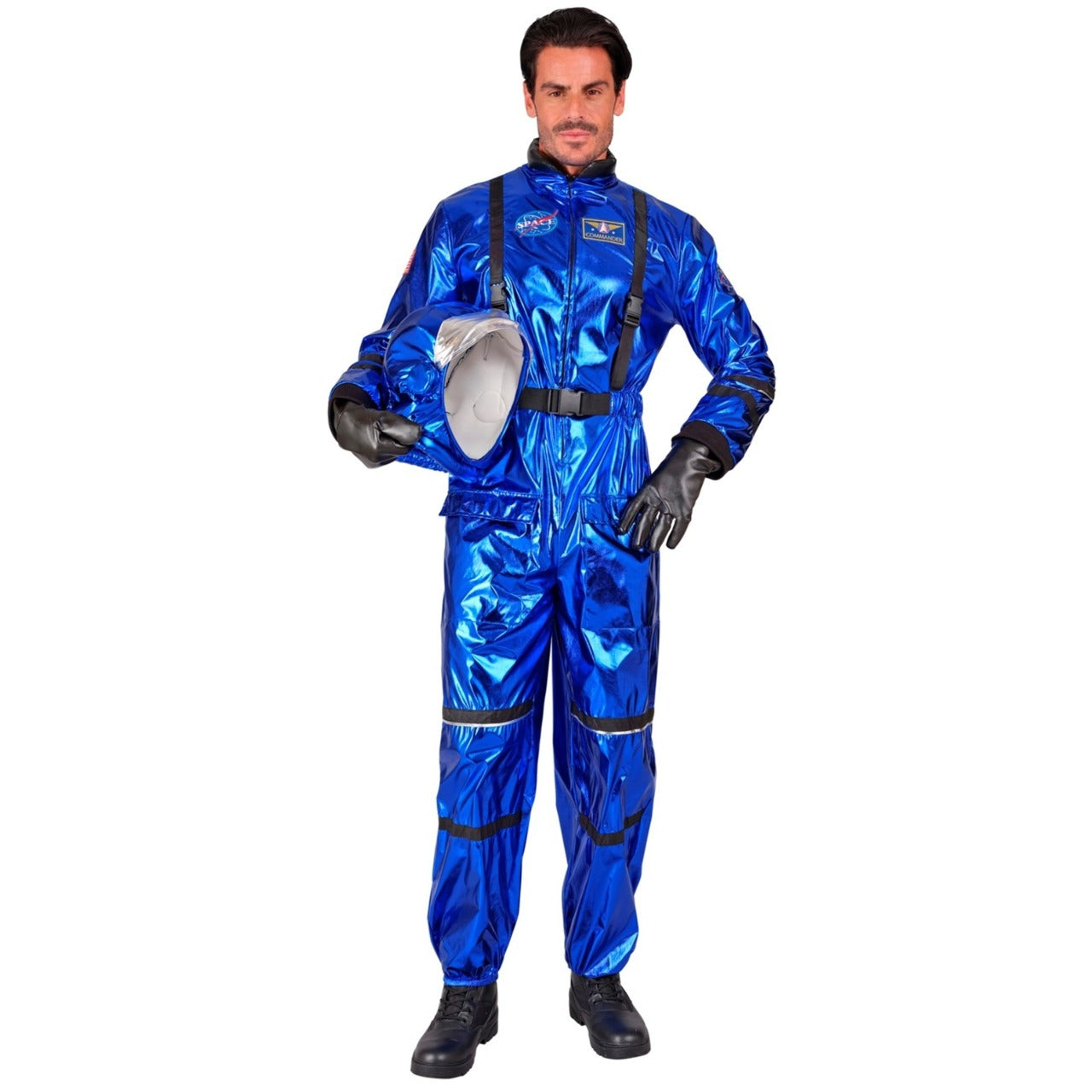 Costume da Astronauta Space Blu per uomo
