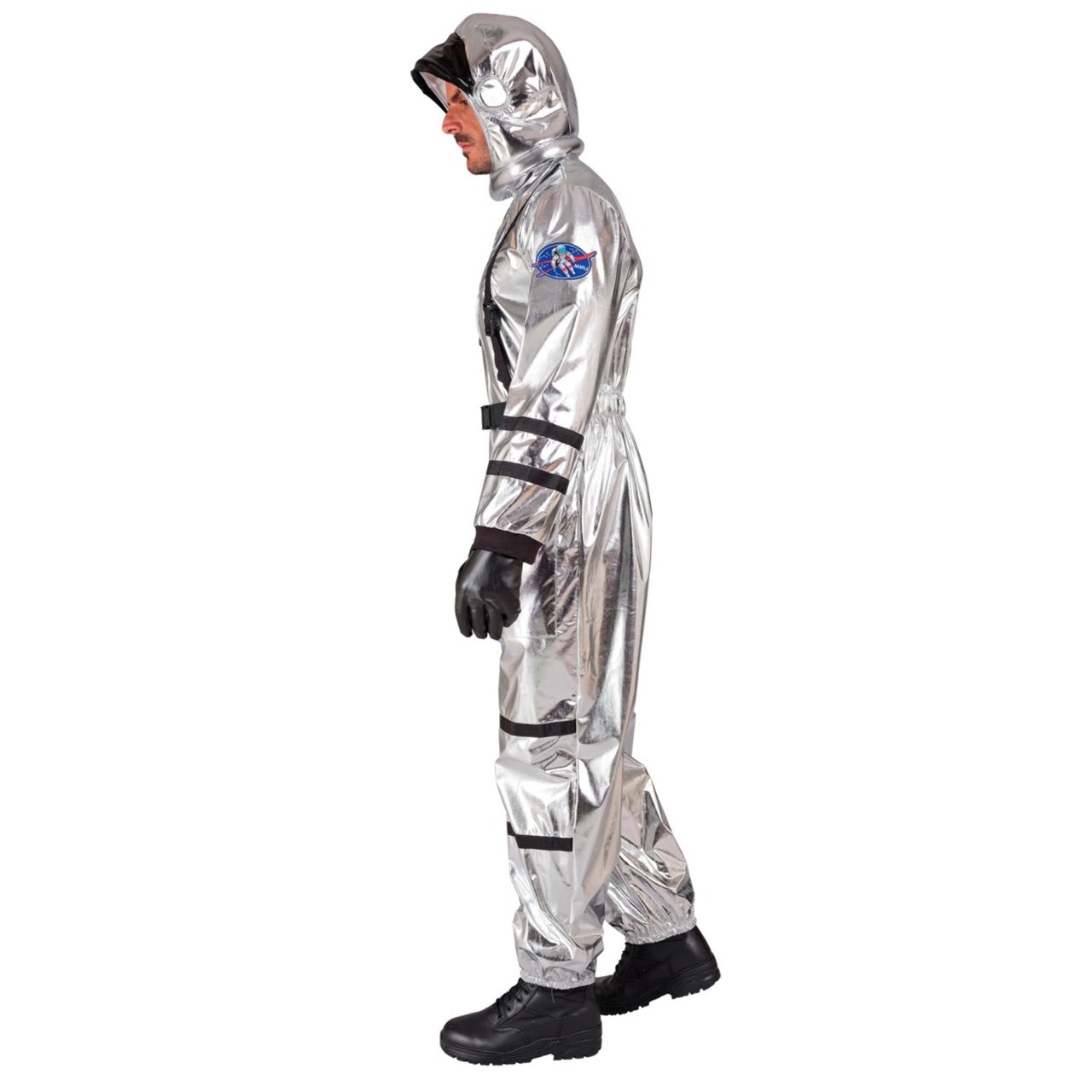 Costume da Astronauta Space Argentato per uomo