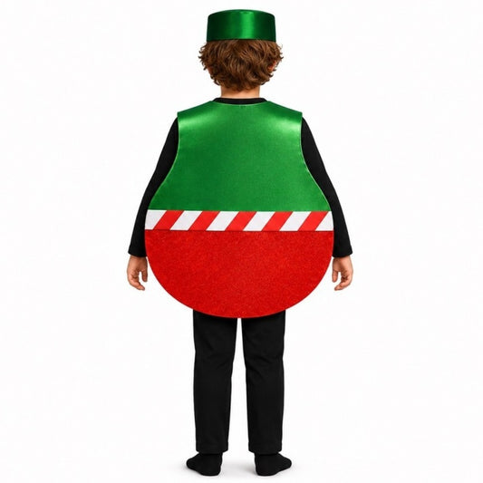 Costume da Pallina di Natale con Fiocco per bambini