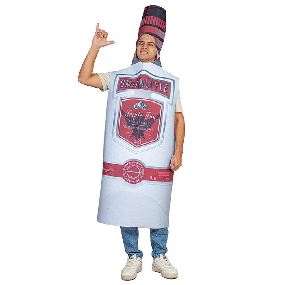 Costume da Bottiglia di Vodka per adulti