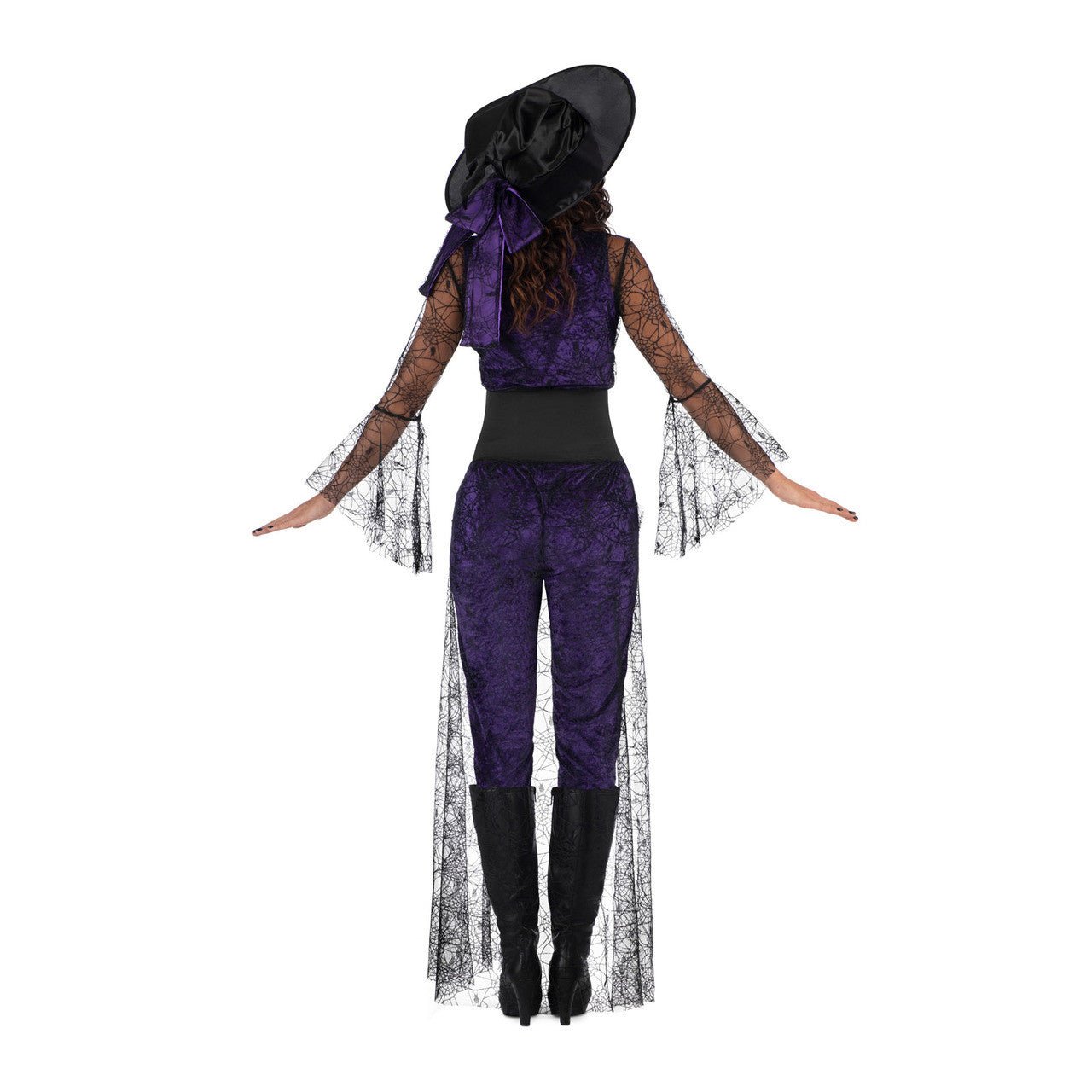 Costume da Strega Maledizione Viola per donna