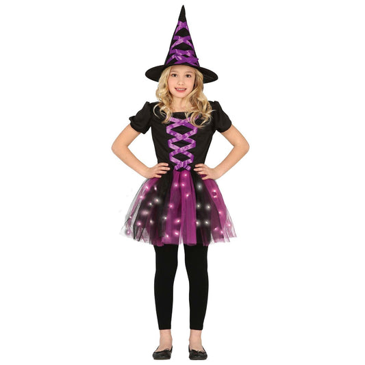 Costume da Strega Led per bambina