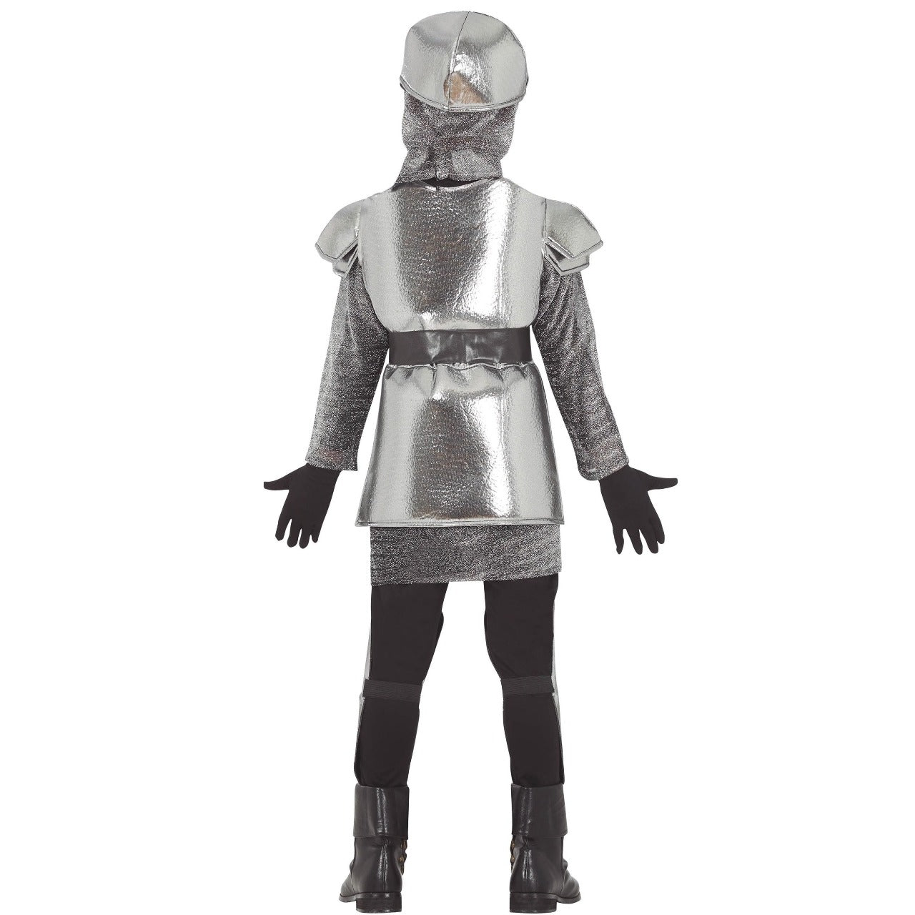 Costume da Cavaliere Medievale Argento per bambino