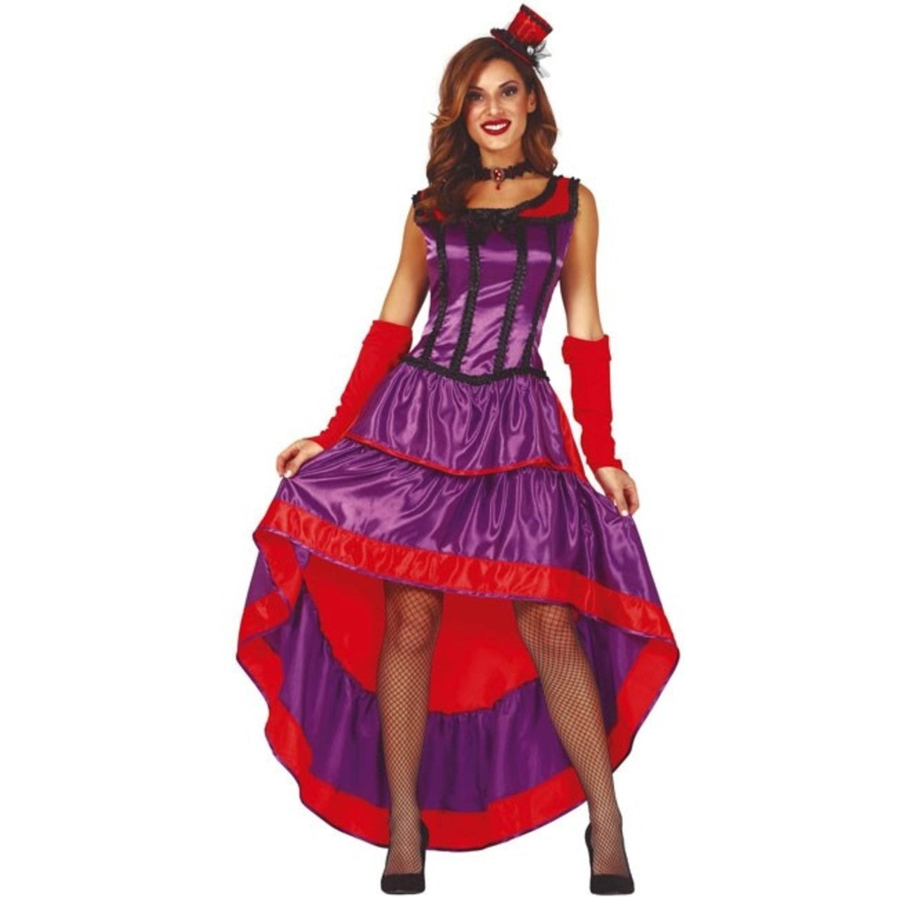 Costume da Cabaret Viola per donna