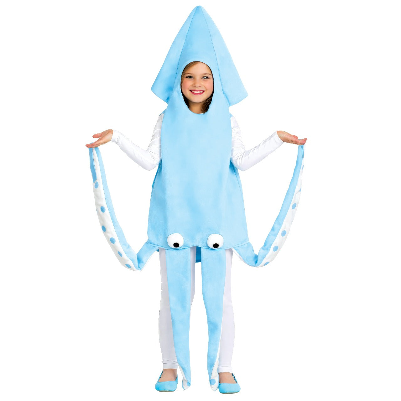 Costume da Calamaro Blu per bambini