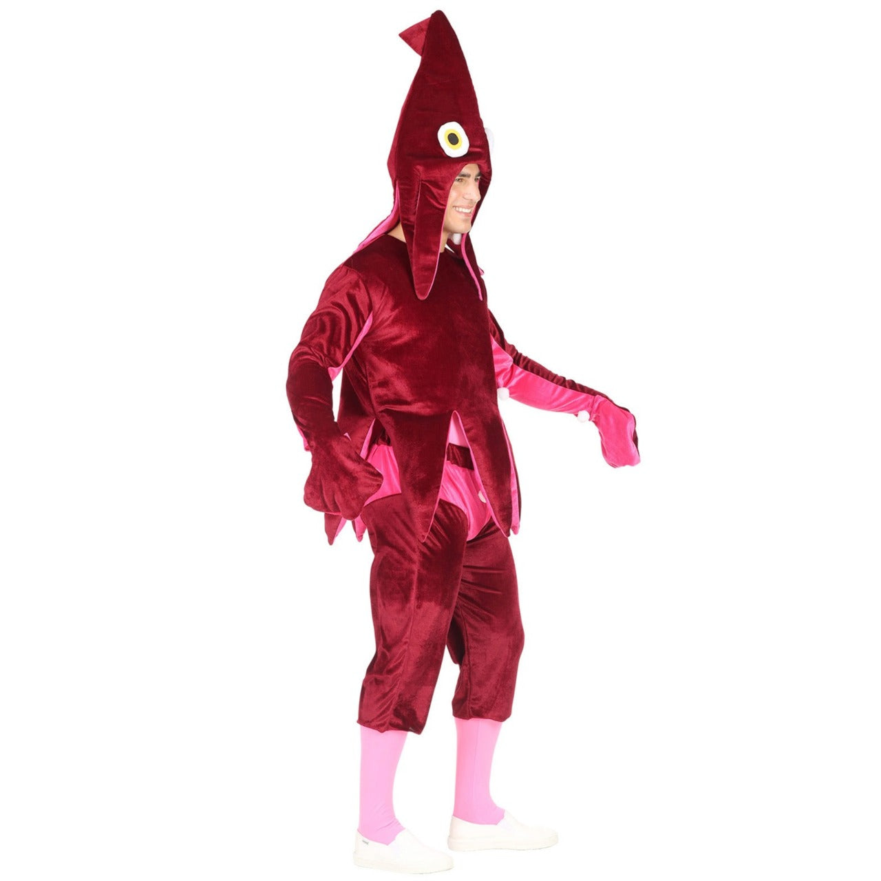 Costume da Calamaro viola per adulto