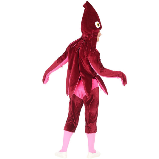 Costume da Calamaro viola per adulto