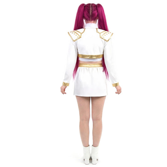 Costume da Cantante K-Pop Bianca Deluxe per donna