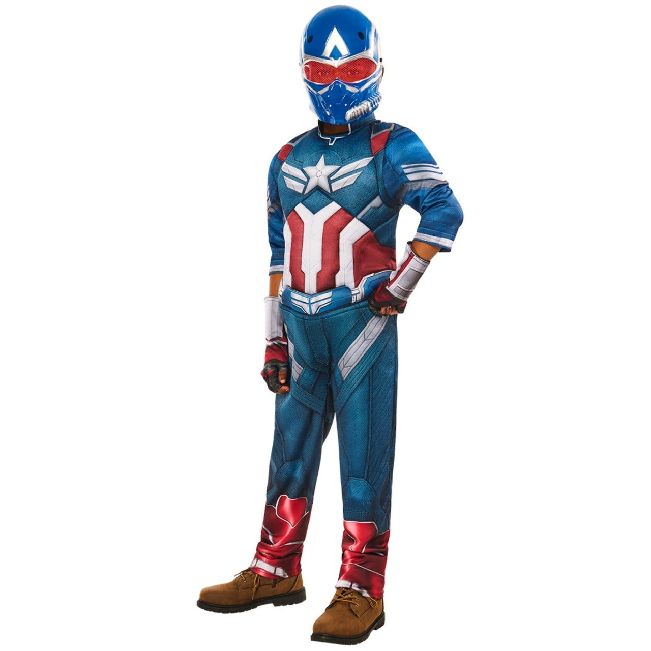 Costume da Captain America™ BNW Deluxe per bambino