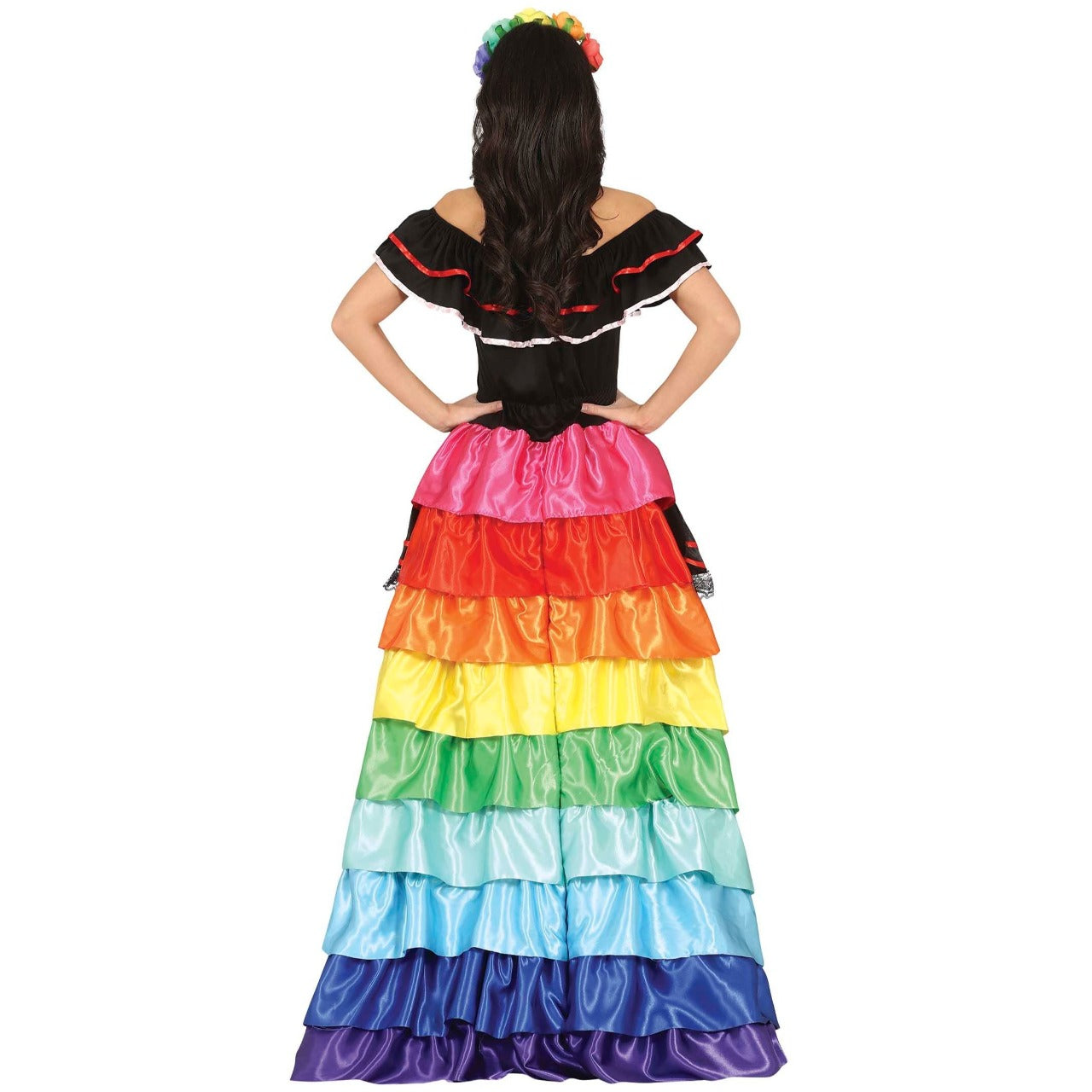 Costume Catrina multicolore per donna