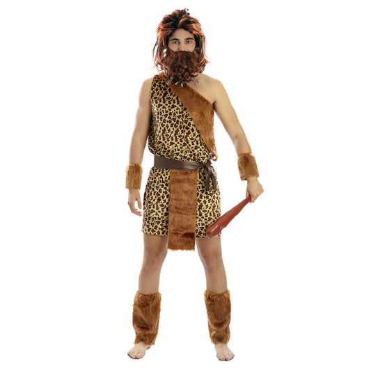 Costume da Cavernicolo Marrone per uomo