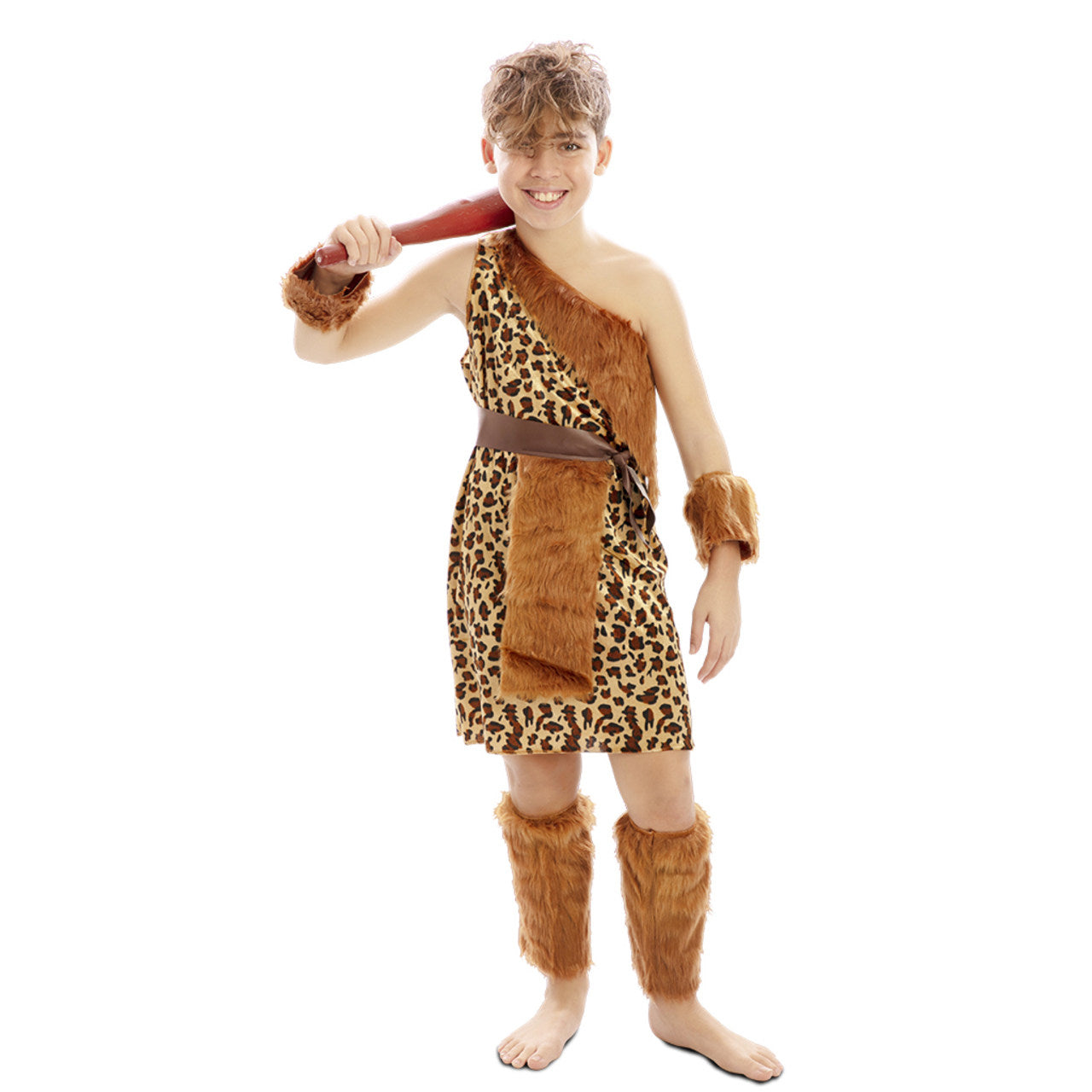 Costume da Cavernicolo Marrone per bambino