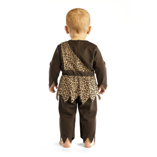 Costume da cavernicolo leopardo per bebè