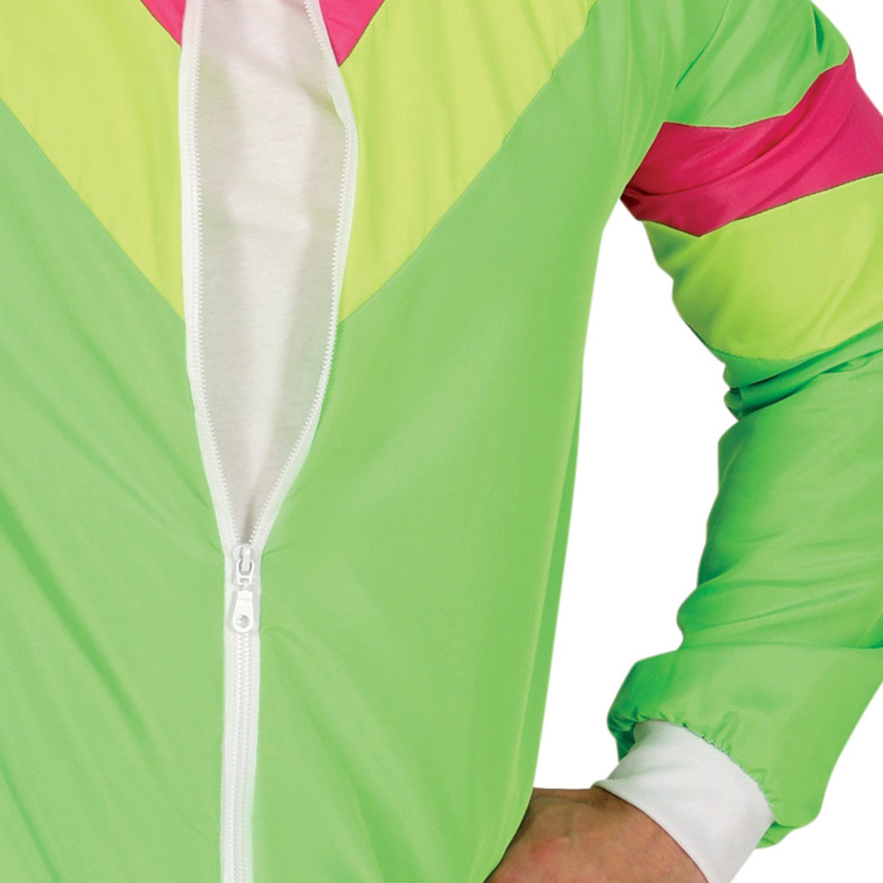 Costume da Tuta verde anni '80 per adulto