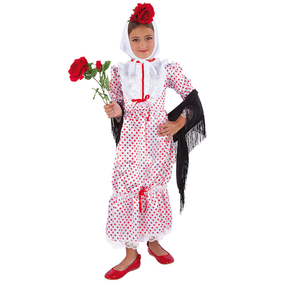 Costume da Chulapa Pilar per bambina