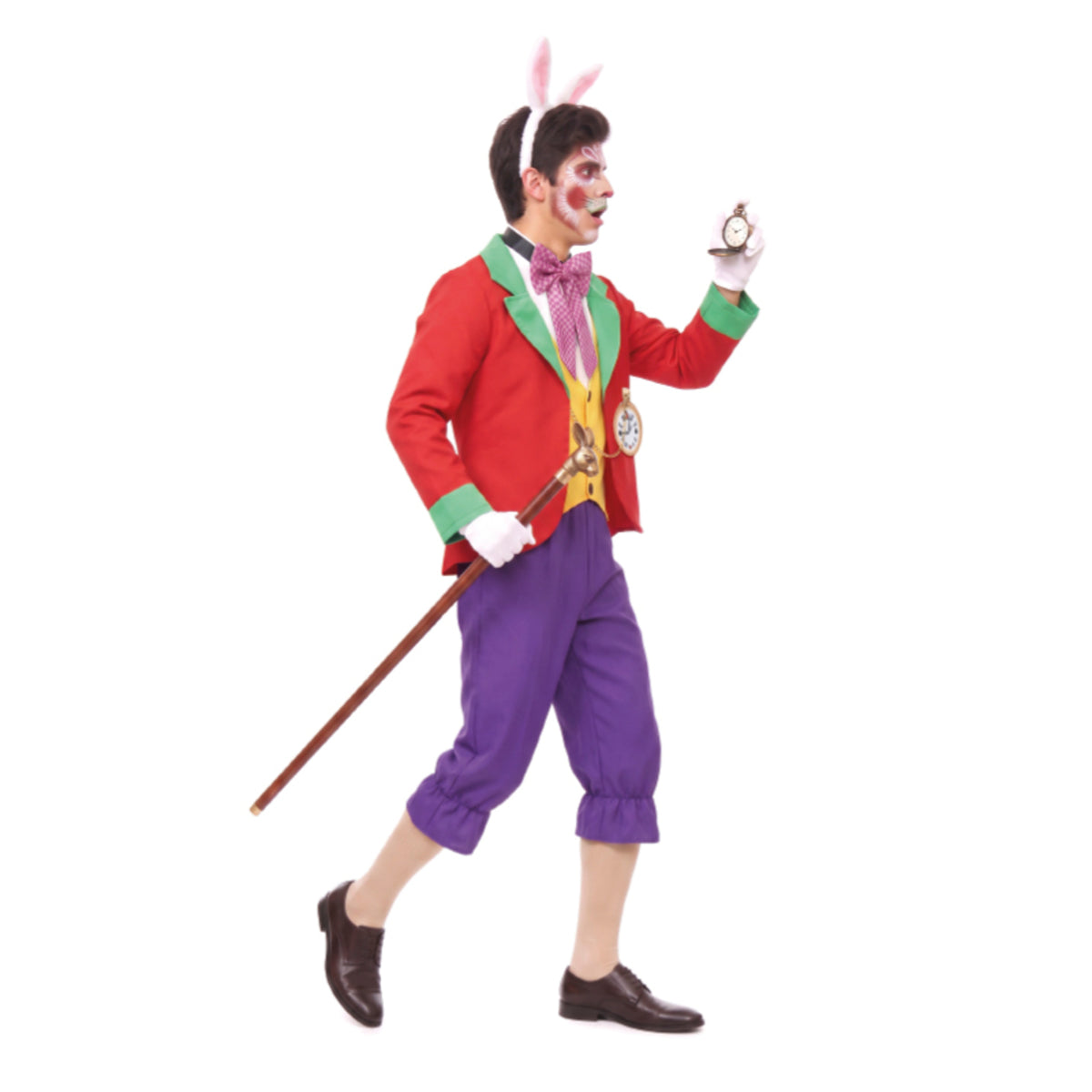 Costume da Coniglio di Alice Divertente per uomo