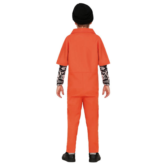 Costume da Carcerato Americano Tatuato per bambini