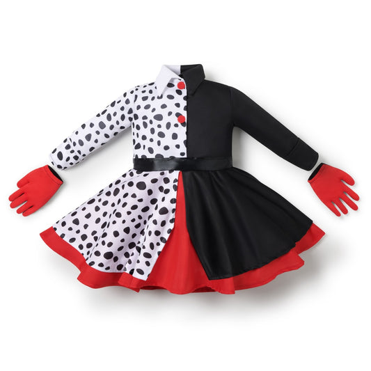 Costume da Crudelia per neonato