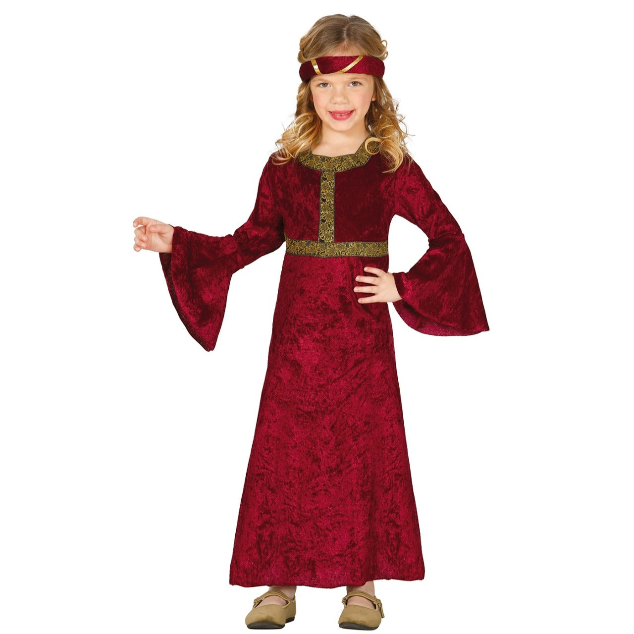 Costume da Dama Medievale Sandra per bambina