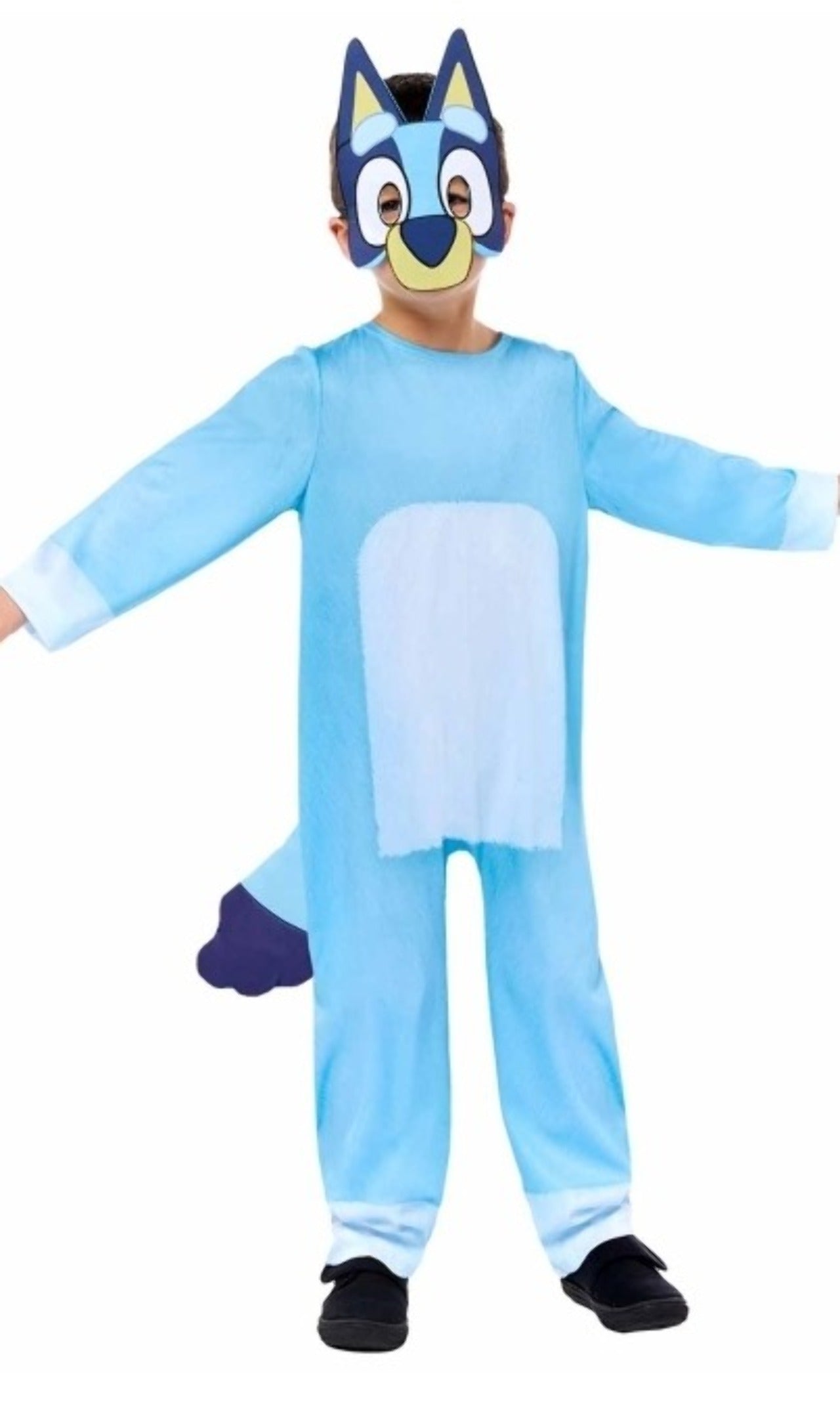 Costume Da Bagno Ragazze Bluey E Bingo - Blu - Taglie 18 Mesi-8 Anni - Ufficiale - Foto 8