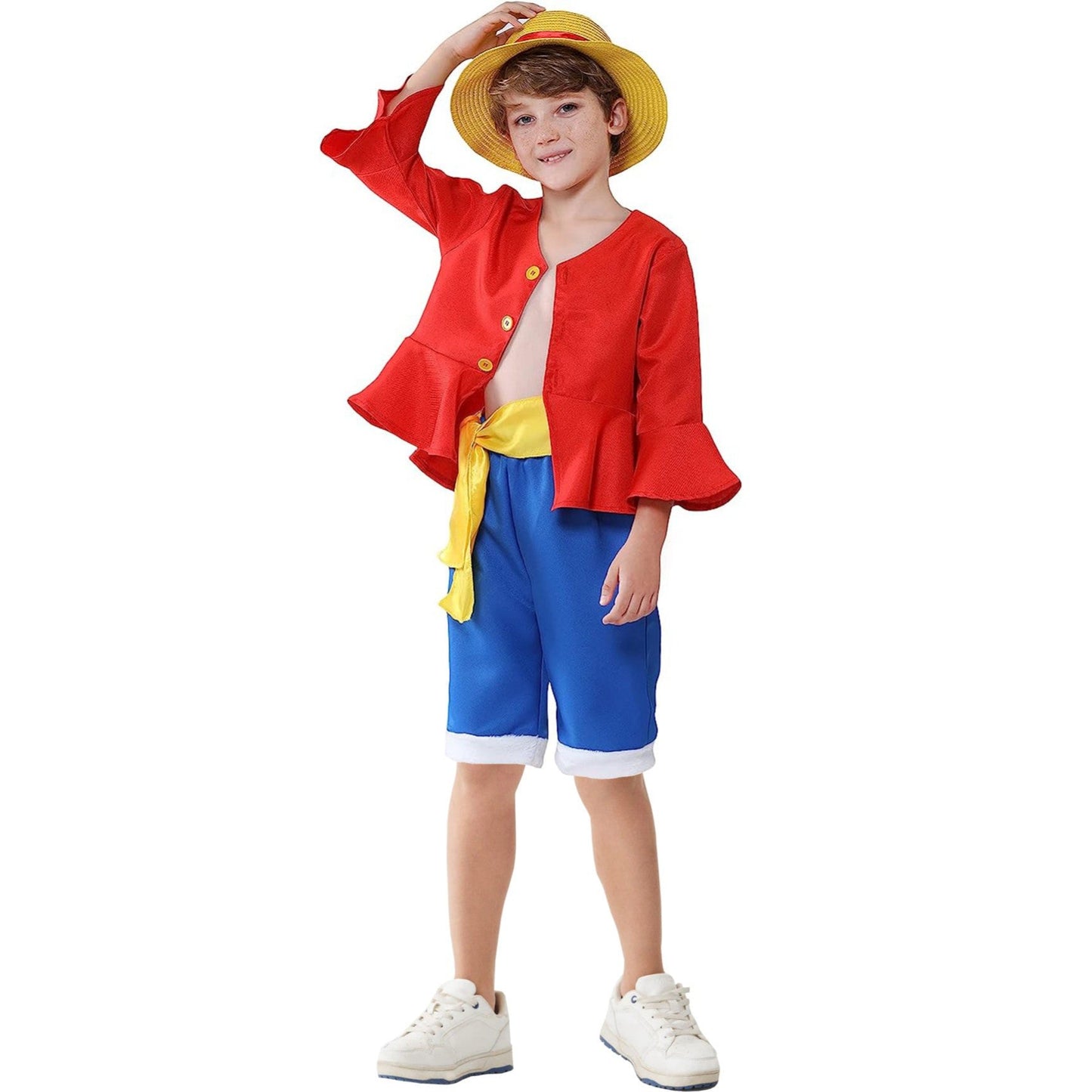 Costume di Luffy One Piece Eco per bambini
