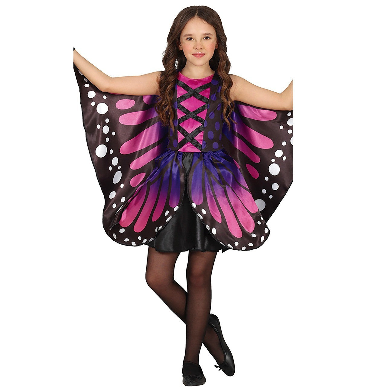 Ali Rosa da Fata farfalla per Travestimento Bambina Carnevale