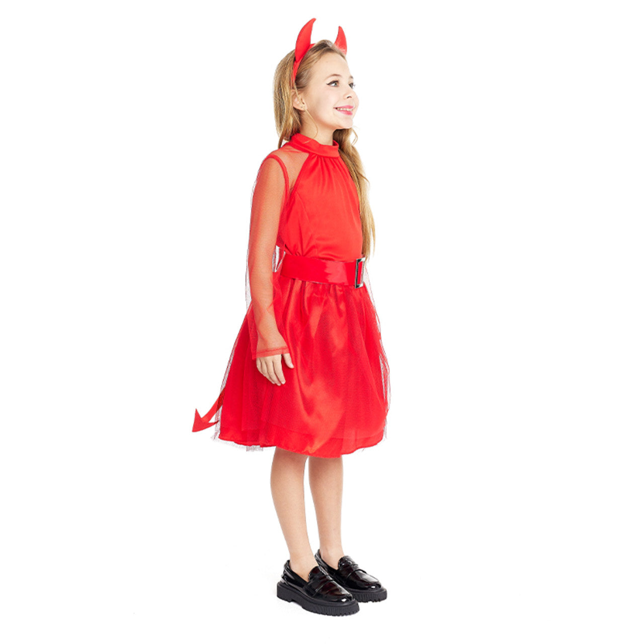 Costume da Diavolessa Rossa per bambina