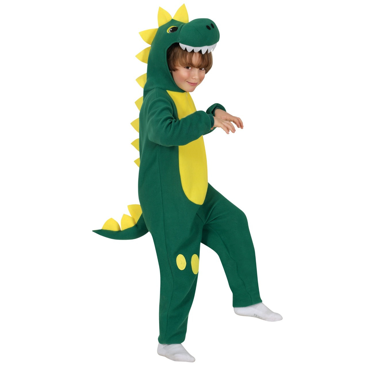 Costume da Dinosauro Verde Feroce per bambini