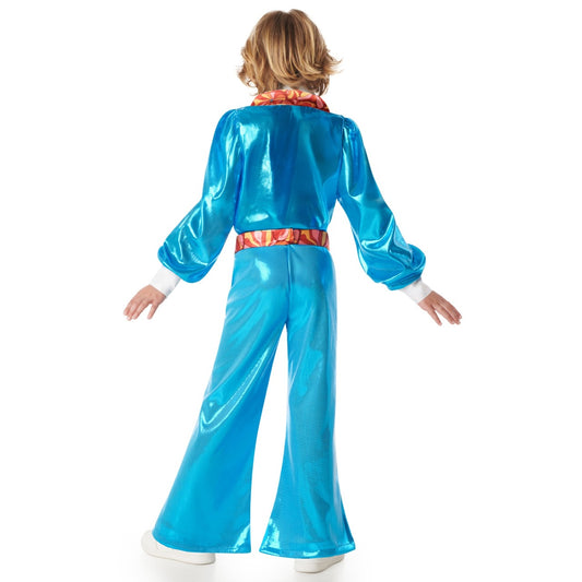 Costume da Disco Floreale Anni '70 per bambino