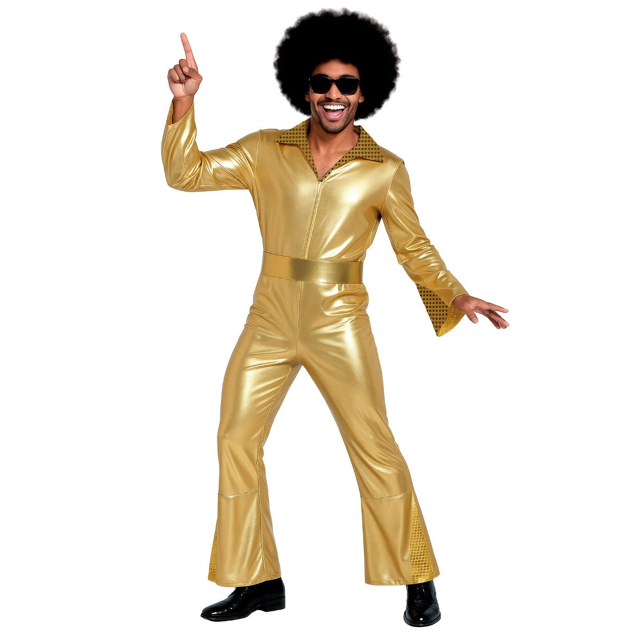 Costume Disco Gold per uomo