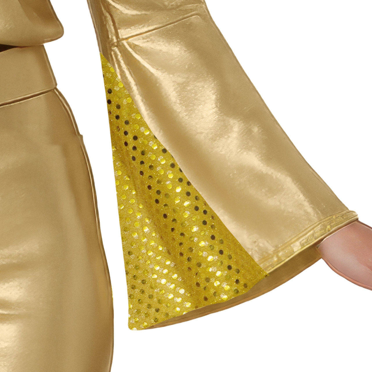 Costume da Disco Gold per donna