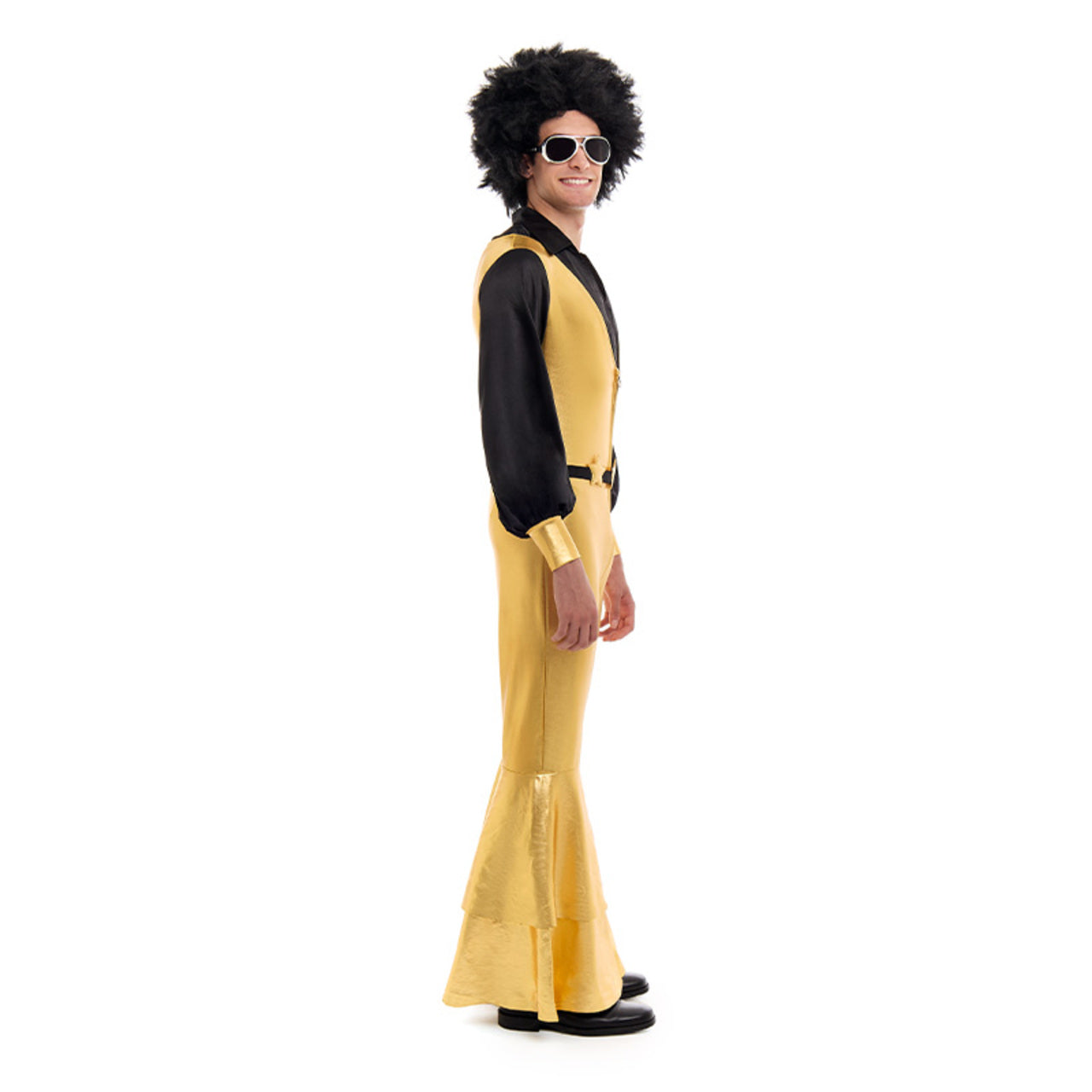 Costume da Disco Dorato per uomo