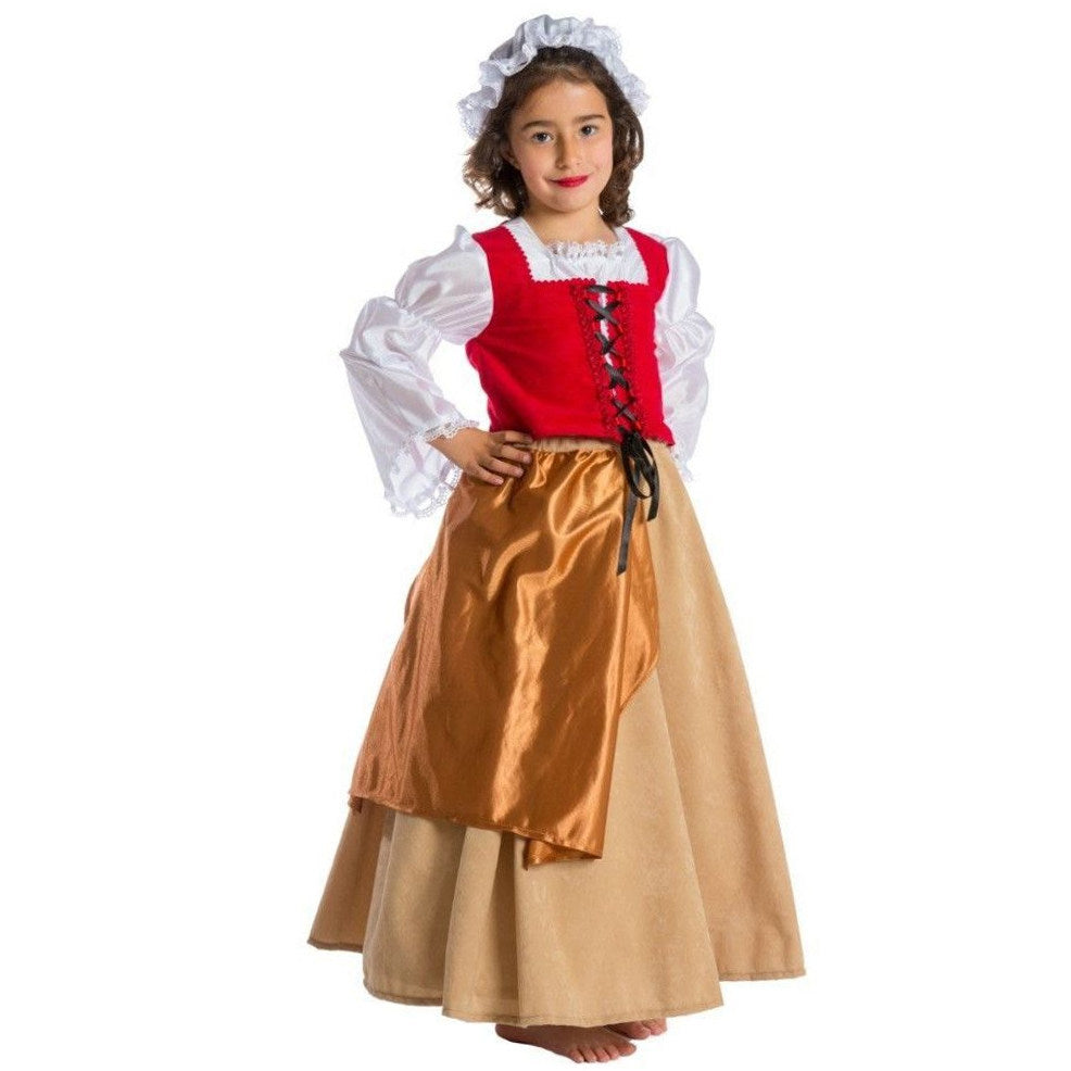 Costume da fanciulla medievale per ragazze