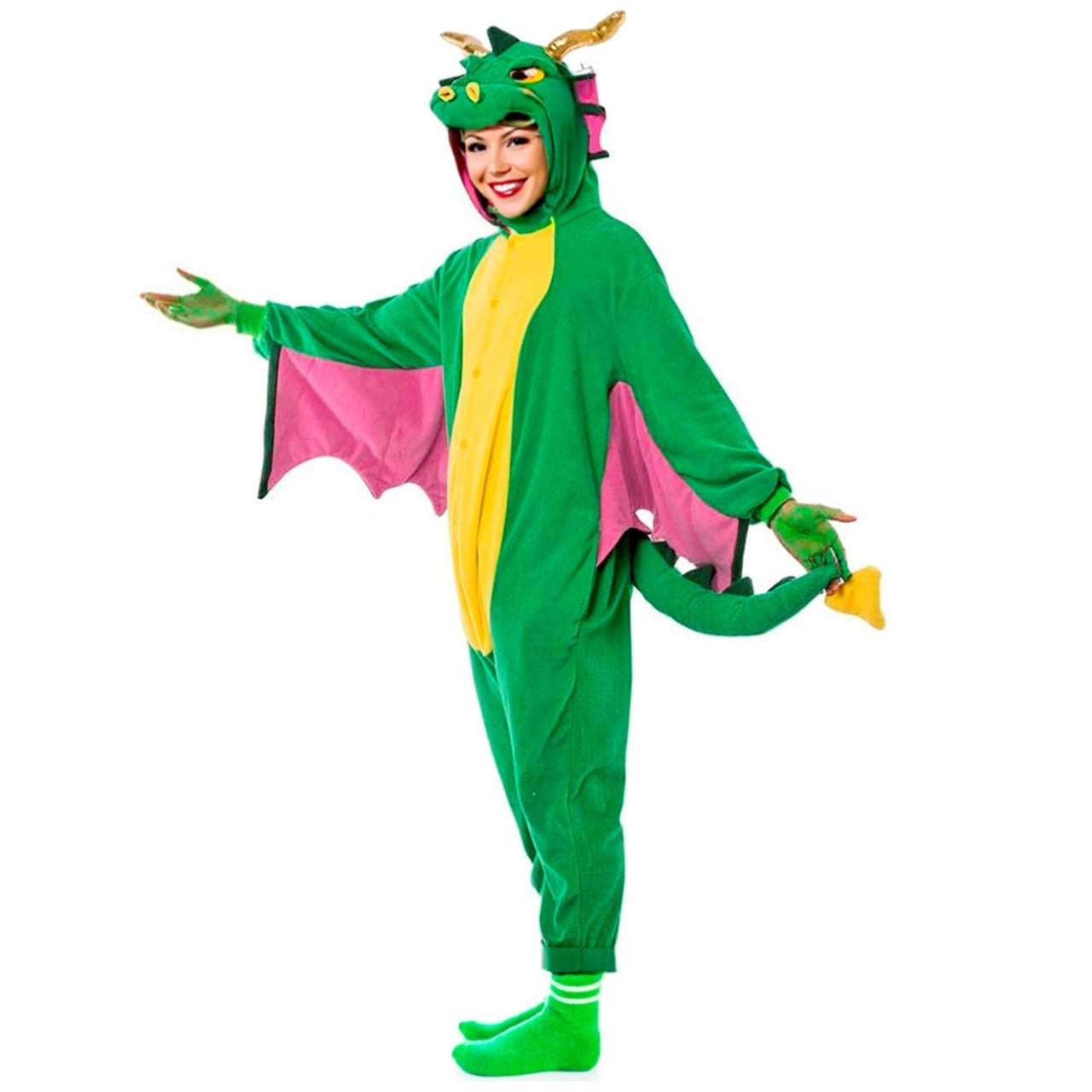 Costume da Dragone Peluche per adulto