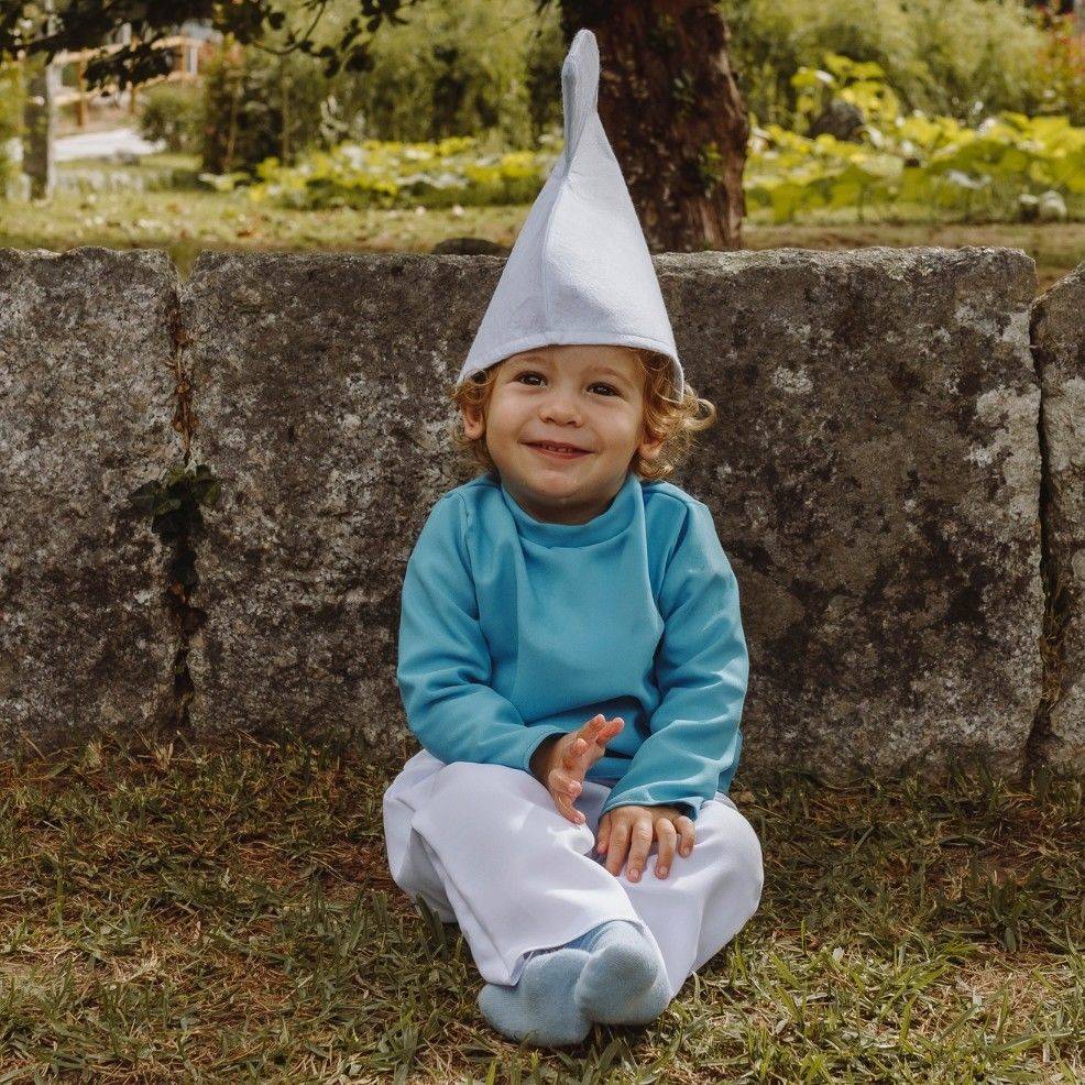 Costume da Nanetto Blu Classico per neonato