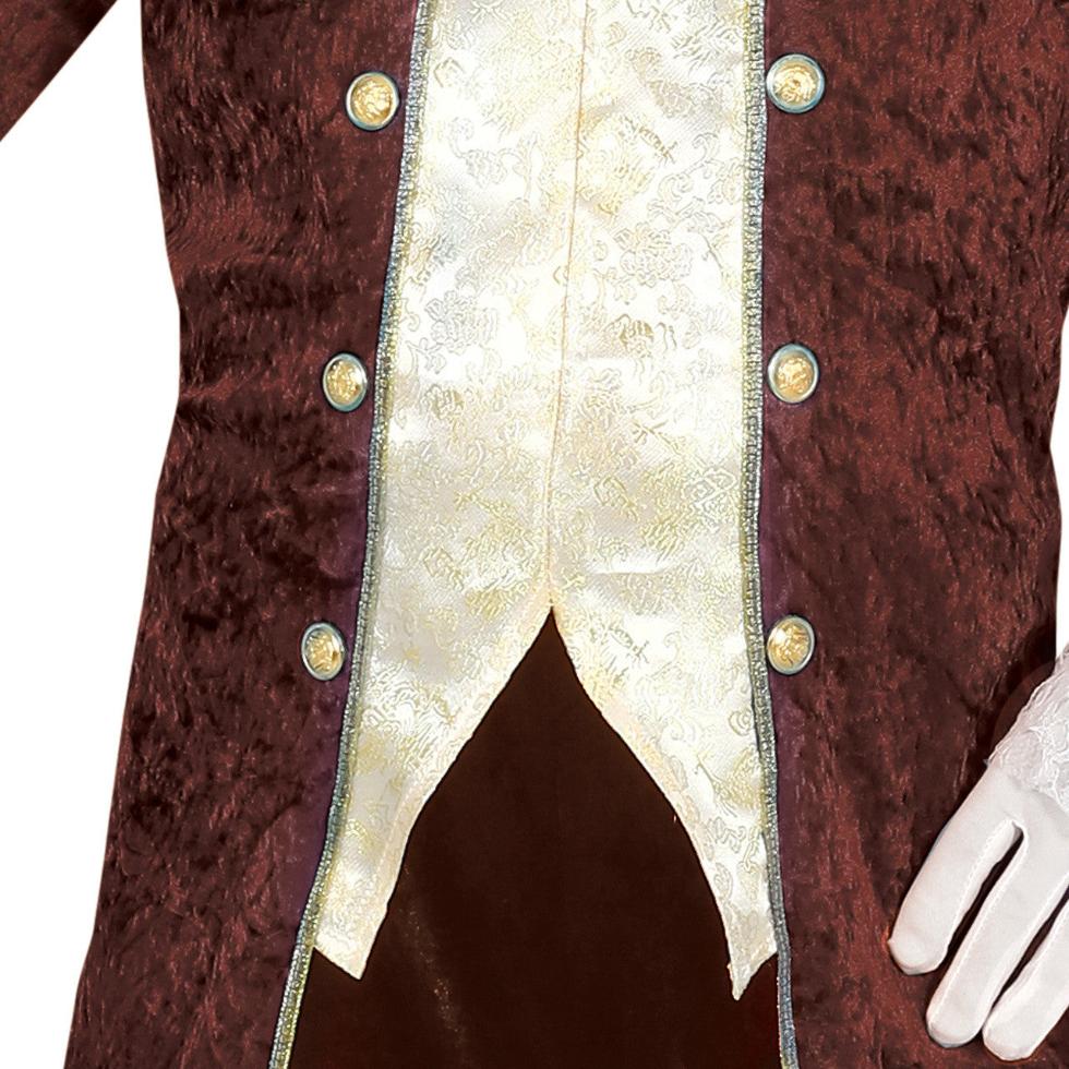 Costume da Duca Barocco marrone per uomo