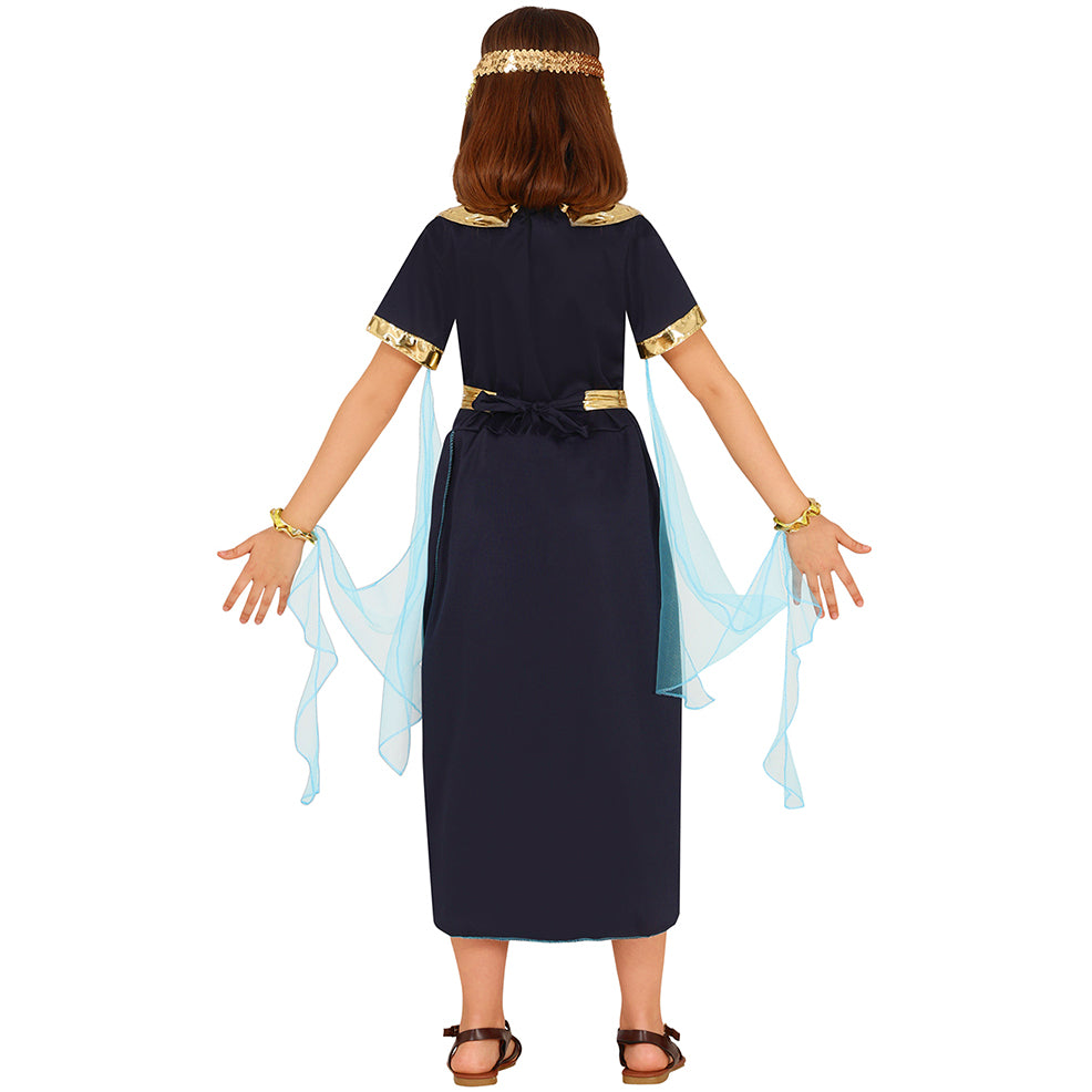 Costume da Anat egiziano per bambina