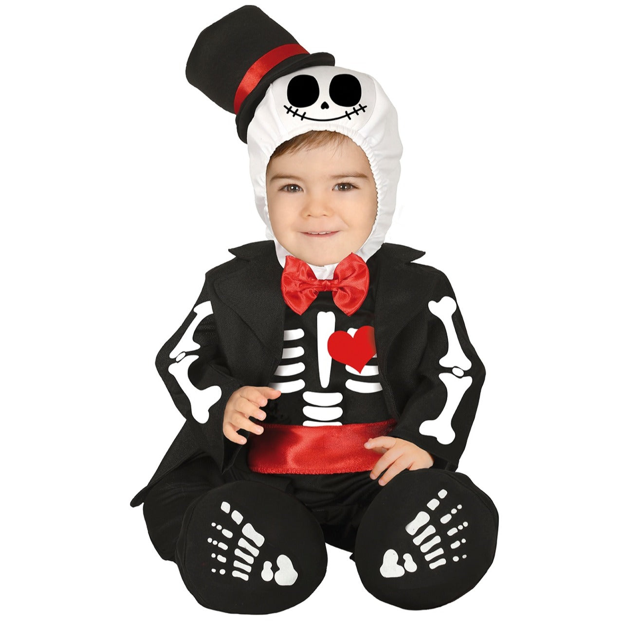 Costume da Scheletro Fantasma per neonato