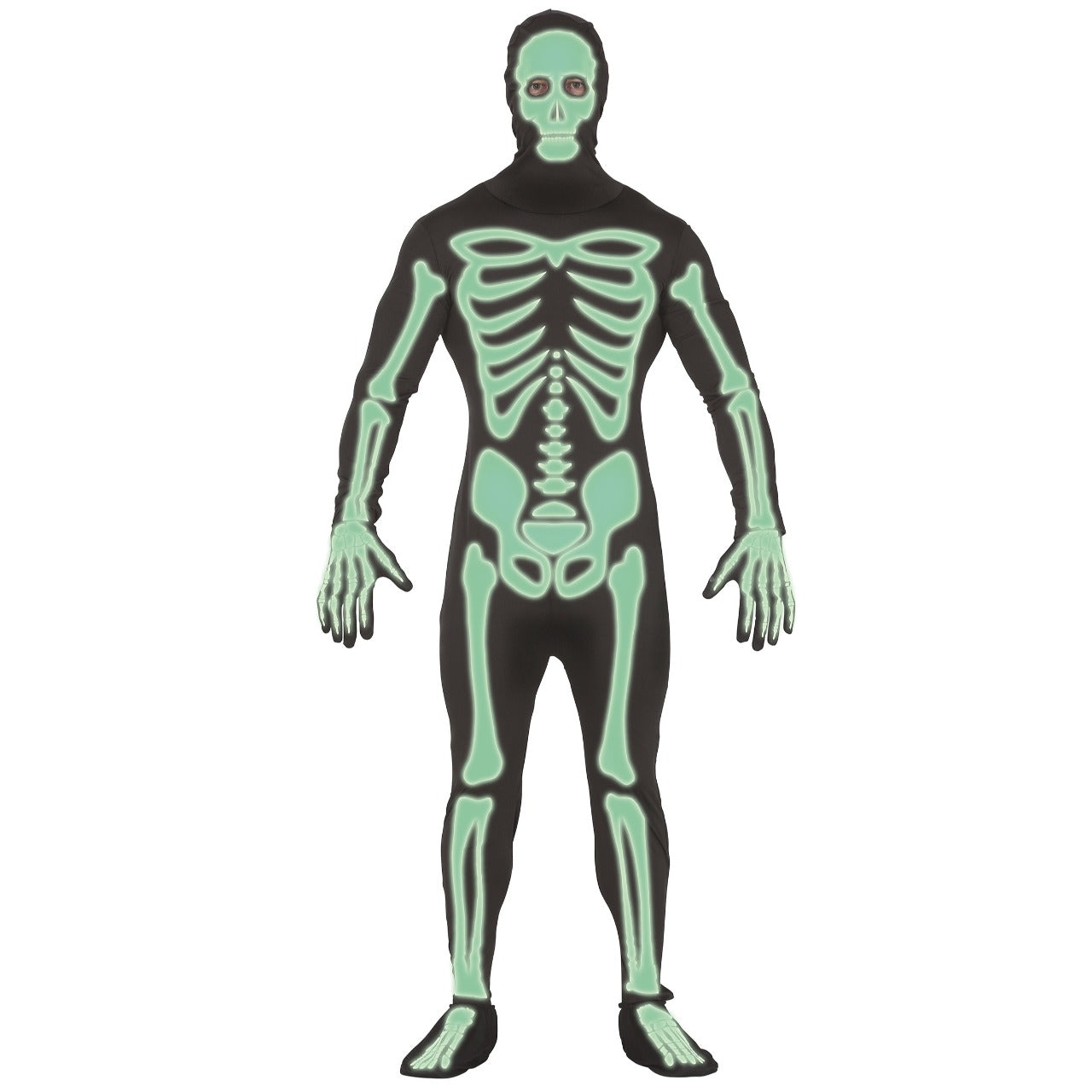 Costume da Scheletro Glow per adulti