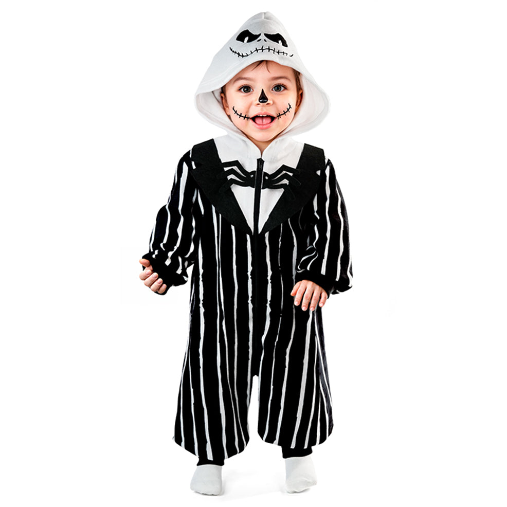 Costume di Scheletro Skellington per neonato