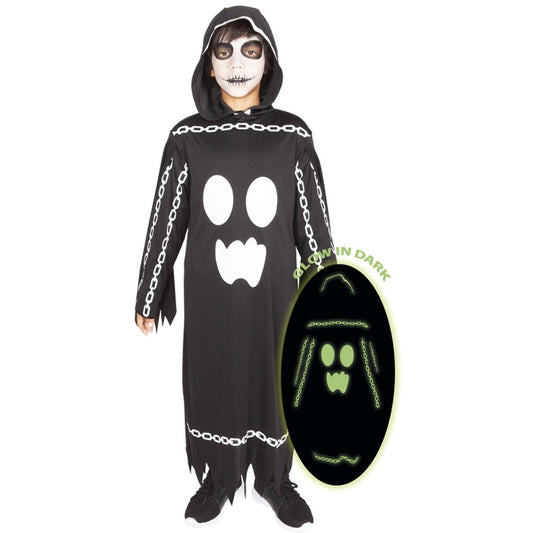 Costume da Fantasma Incatenato Luminoso per bambino