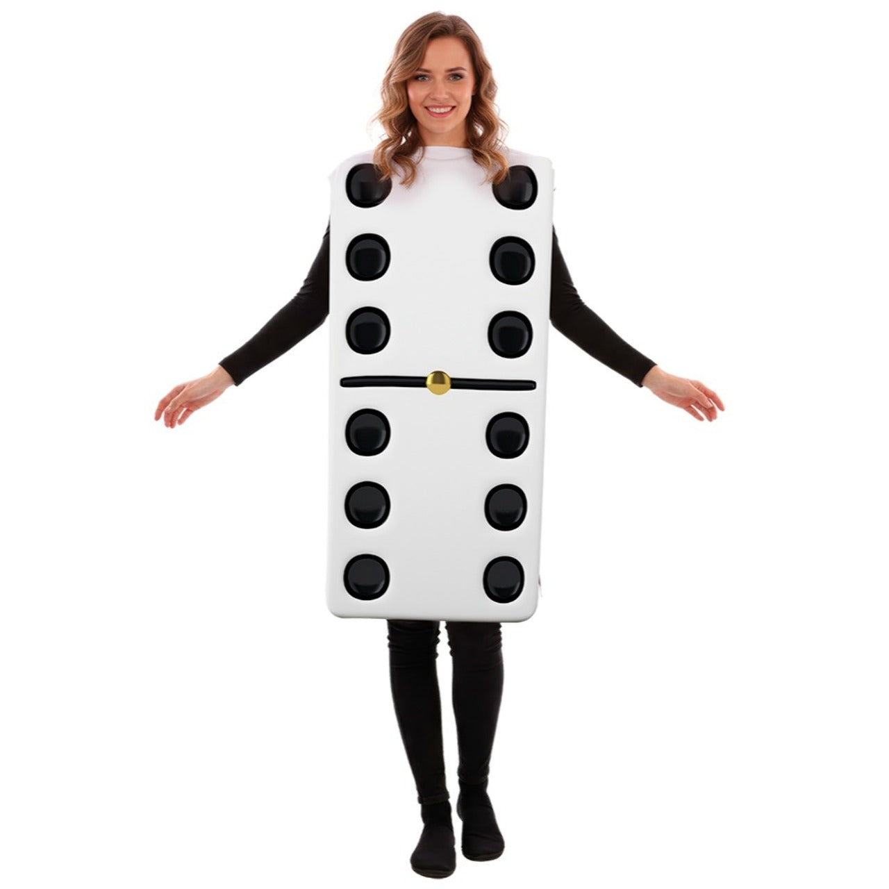 Costume da Tessera Domino 6 Doppia per adulto