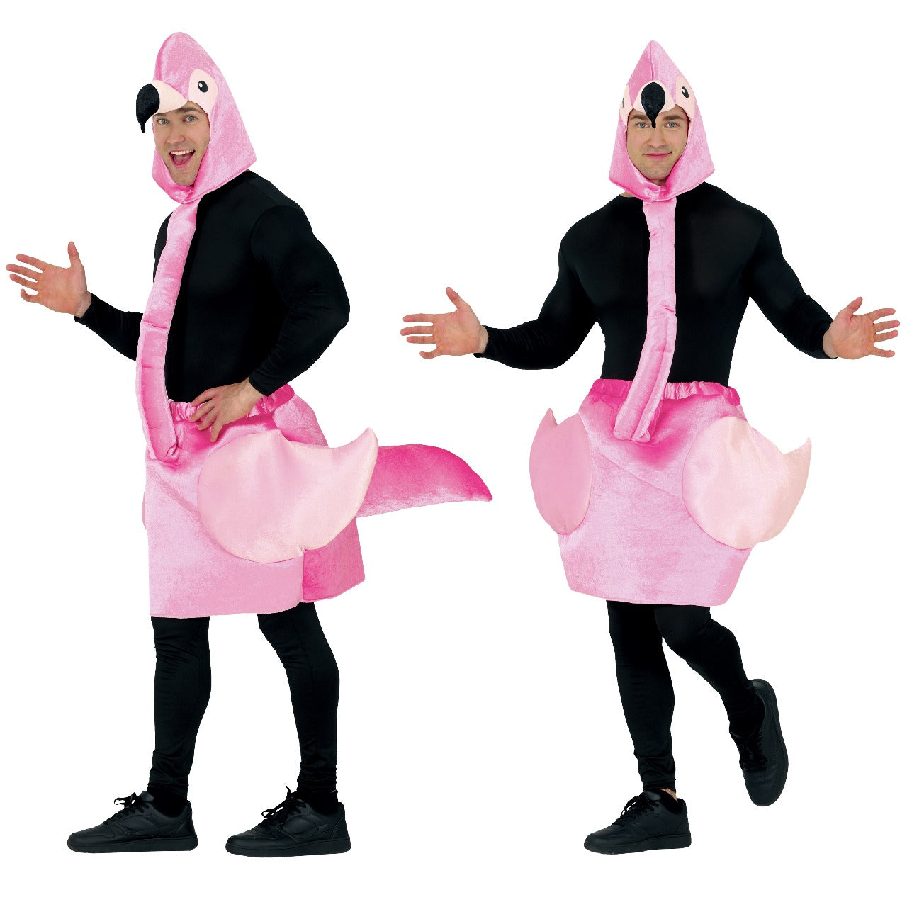 Costume da Flamenco dei Caraibi per adulto
