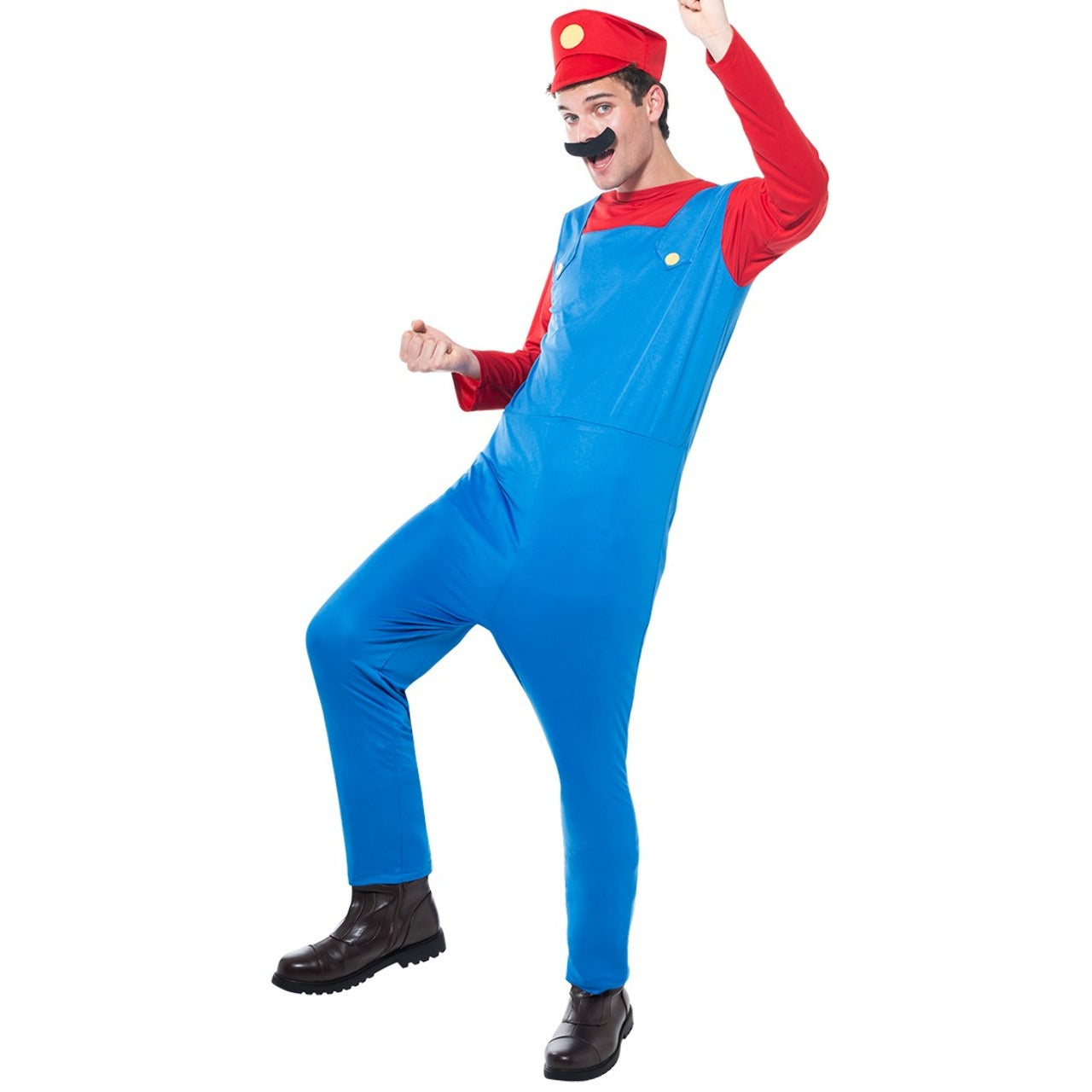 Costume da Mario Idraulico Eco per uomo