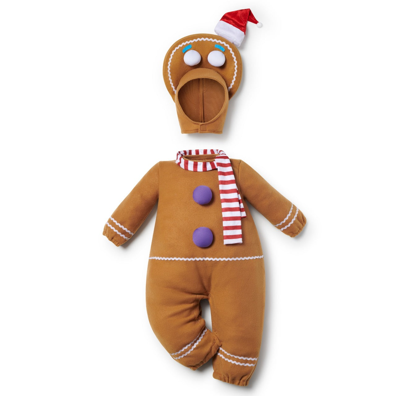Costume da Biscotto di Zenzero Deluxe per neonato