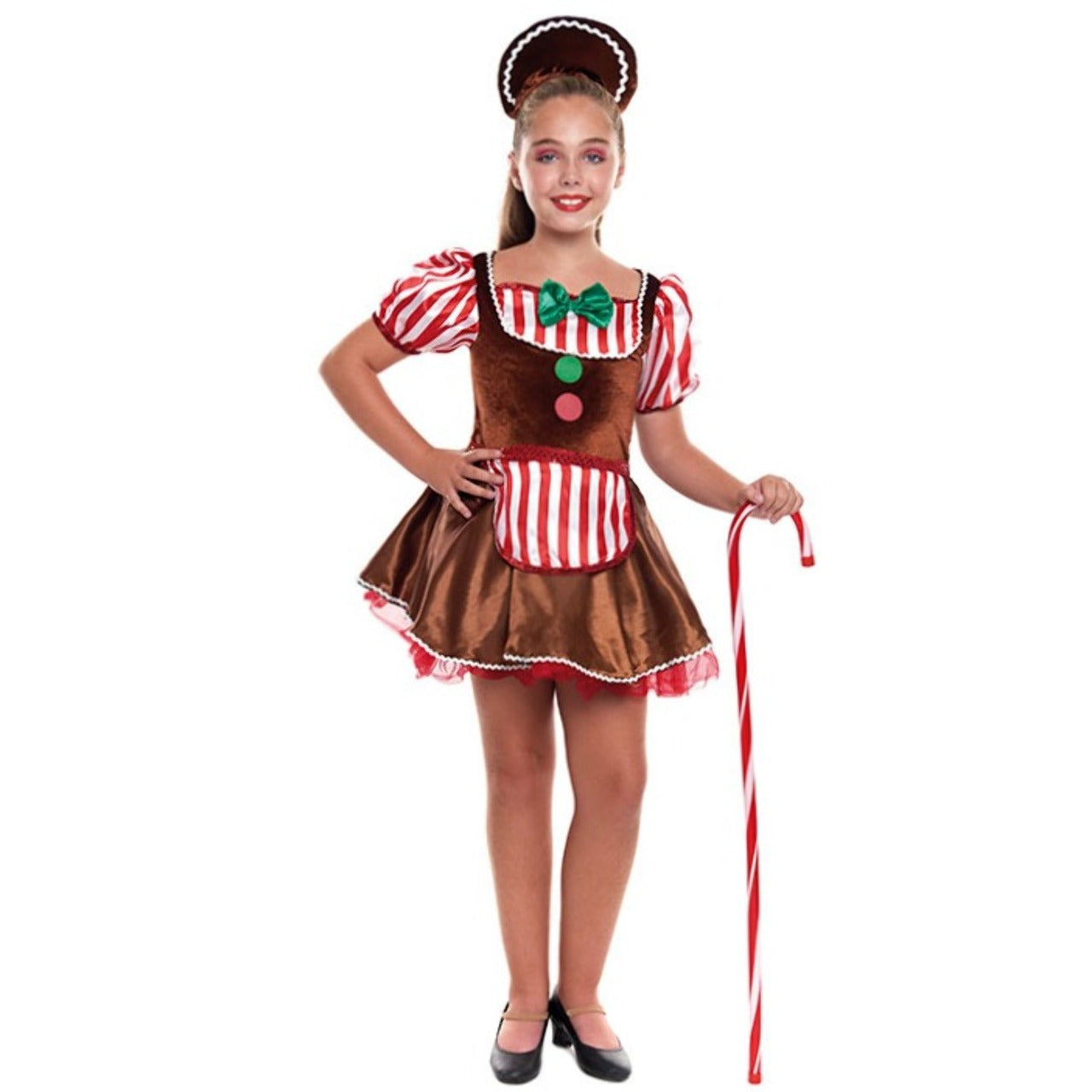 Costume da Biscotto di Zenzero per bambina
