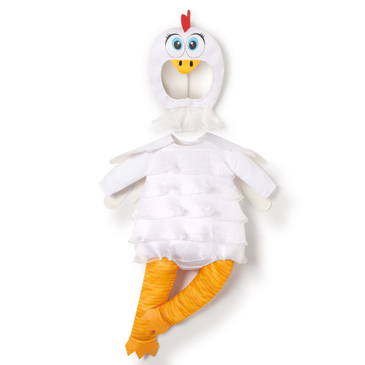 Costume da Gallina Bianca per bebè